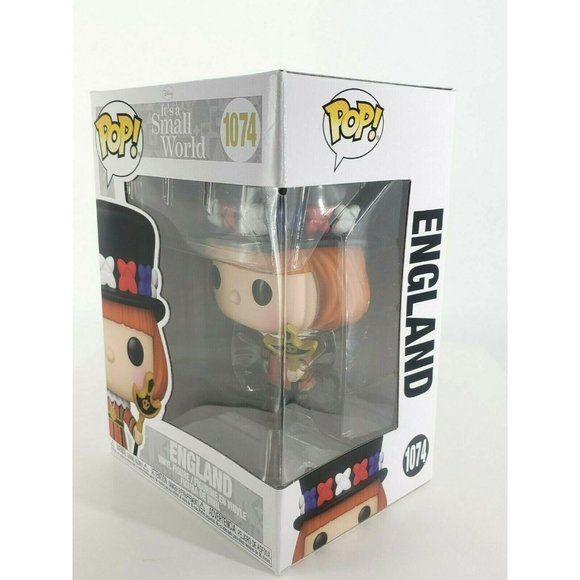 Funko 1074 ENGLAND Disney It's a Small World Pop NEW Unopened - Picture 9 of 10
